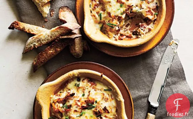 Tartinade d'Oignons Caramélisés, de Gruyère et de Bacon