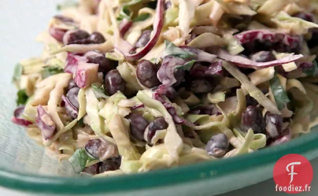 Salade De Poivron Rouge Aux Haricots Noirs
