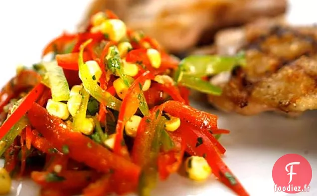 Salade De Poivron Et De Maïs