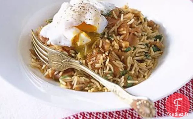 Kedgeree au saumon fumé