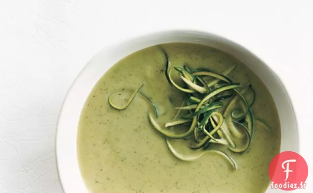 Soupe aux Courgettes et au Basilic