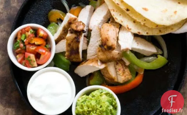 Fajitas au Poulet
