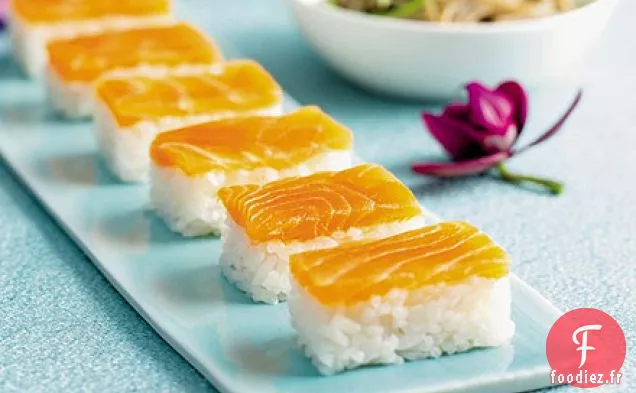 Sushi au saumon facile