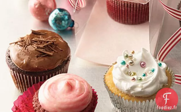 Cupcakes à la Vanille avec Glaçage à la Gousse de Vanille