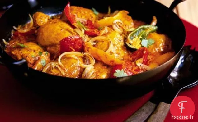 Curry de poulet parfumé au cumin