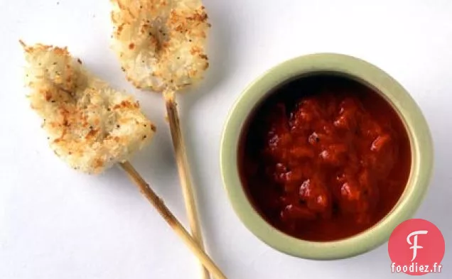 Poivron Rouge Rôti et Sauce au Basilic