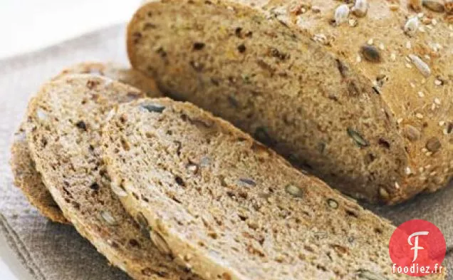 Pain de graines de noix maltées