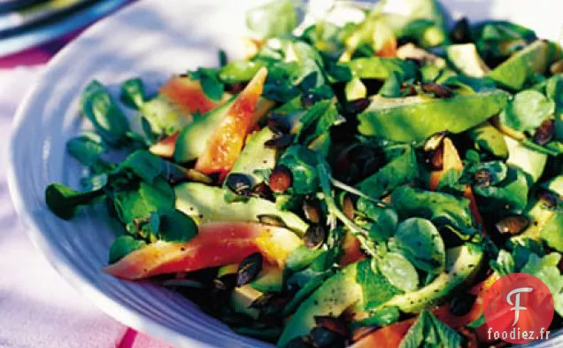 Salade d'avocat exotique