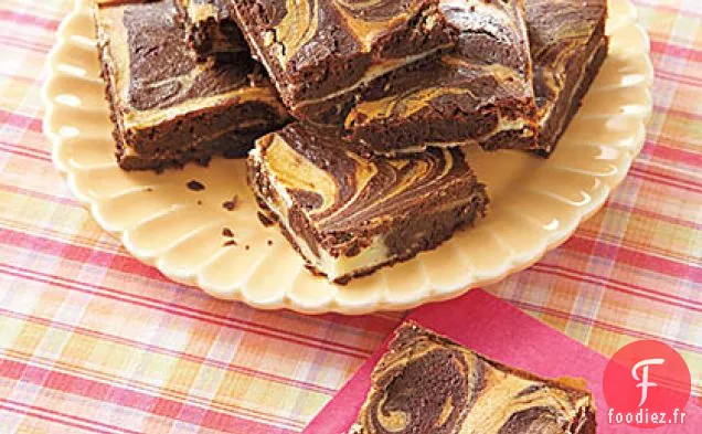 Brownies Tourbillonnants au Fromage à la Crème