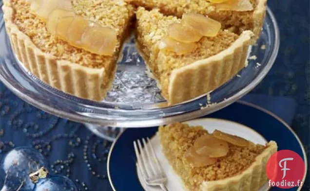 Tarte au gingembre et à la mélasse