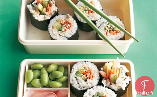 Rouleaux de Sushi Végétarien