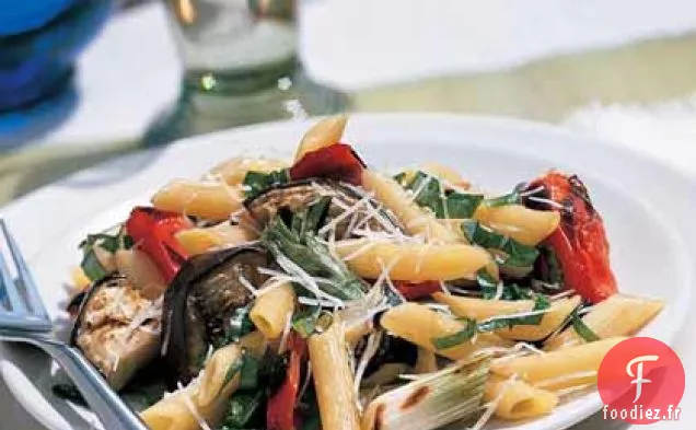 Légumes Italiens Grillés avec Pâtes