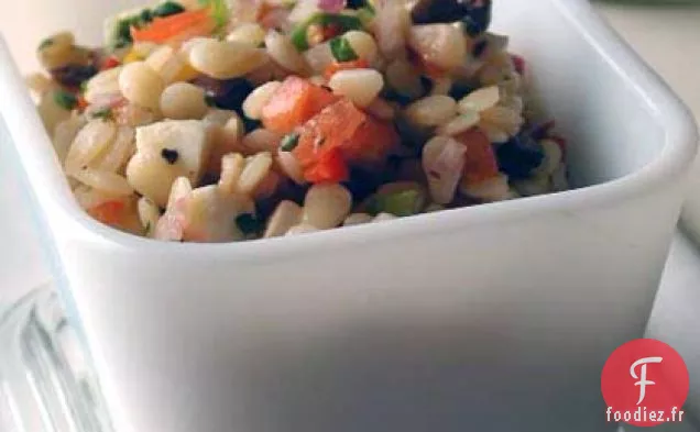 Salade d'Orzo-Poivrons