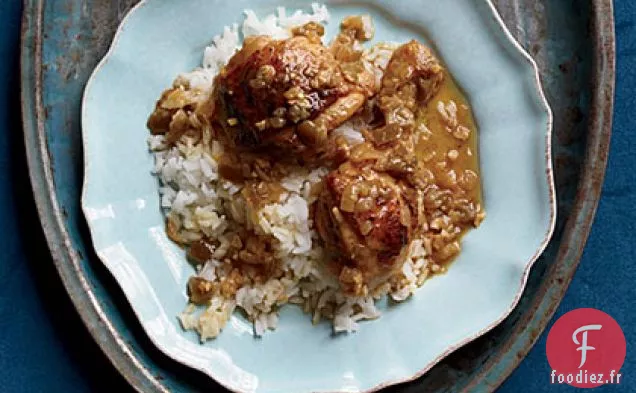 Poulet à la Sauce à l'Ananas