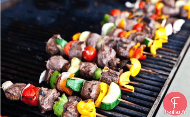 Brochettes de Steak Asiatique