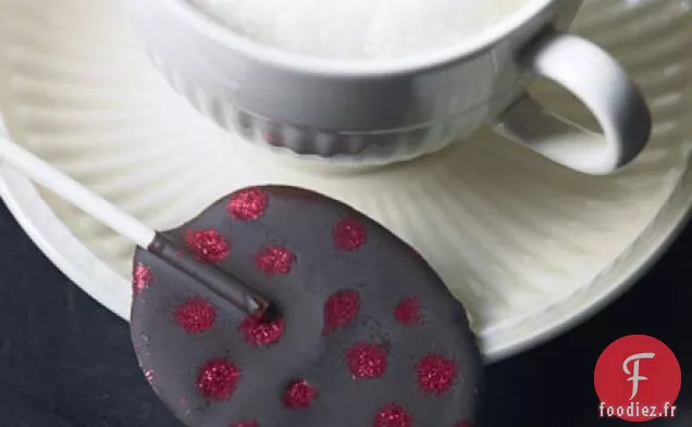 Sucettes aux œufs au chocolat au piment