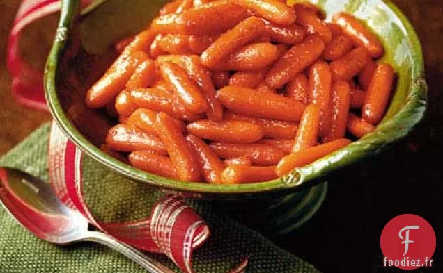 Carottes Glacées à la Gelée de Poivre