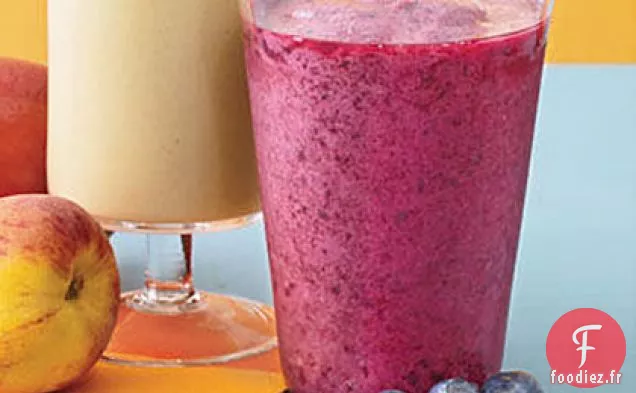 Smoothie aux Bleuets et à la Grenade