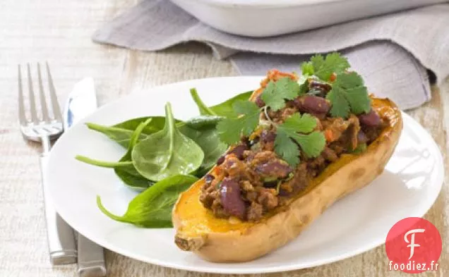 Courge musquée au piment épicé