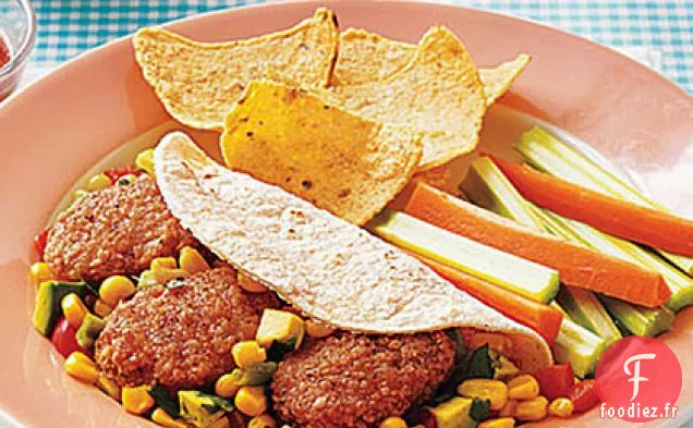 Tacos aux Pépites de Poulet