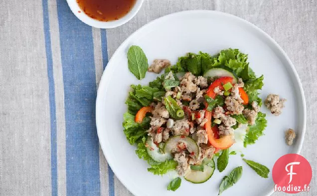 Salade de Poulet Thaï Larb