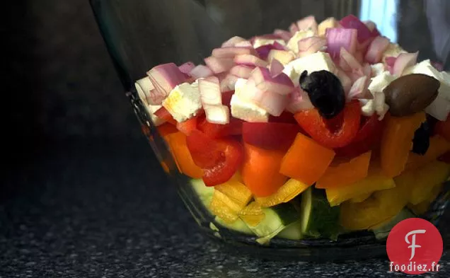Salade de Poivrons Méditerranéens