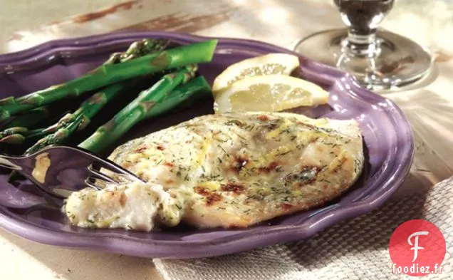 Poisson Grillé au Citron et à l'Aneth