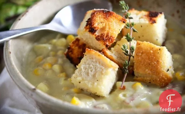 Chaudrée de Maïs Végétalienne Riche et Copieuse