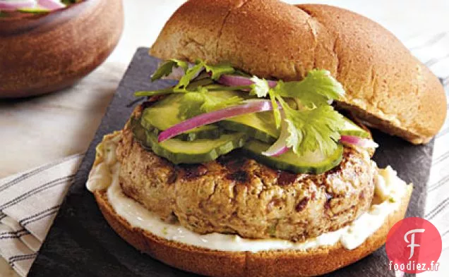Hamburgers au Thon Asiatique