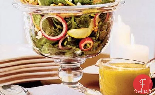 Salade D'Automne À La Vinaigrette Au Cidre D'Érable