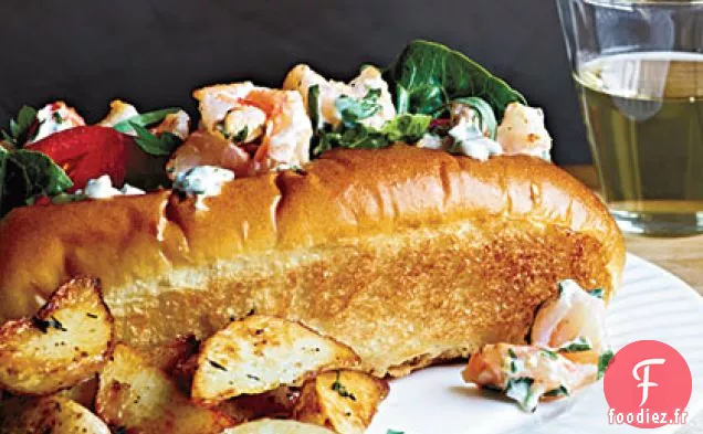 Rouleaux de Salade de Crevettes