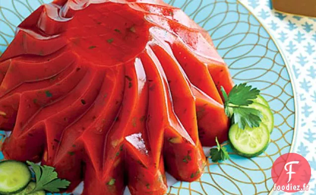 Aspic Concombre-Tomate