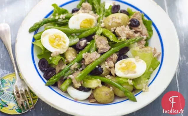 Salade d'asperges et de thon