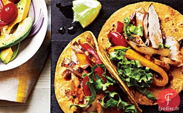 Tacos au Poulet Chipotle à l'Ail