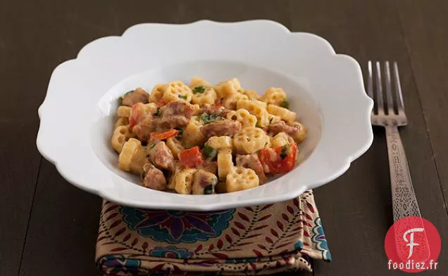 Macaroni au Fromage Cajun