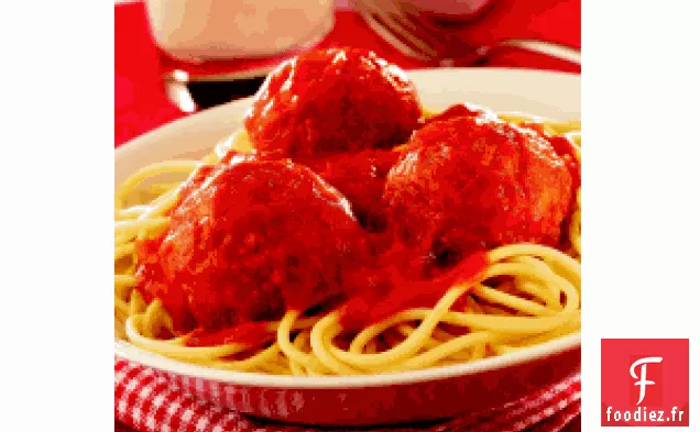 Les Meilleurs Spaghettis et Boulettes de Viande de Maman