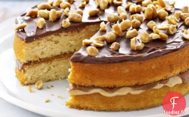 Gâteau au beurre d'arachide