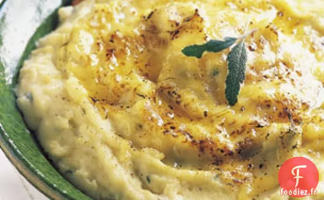 Purée de Pommes de Terre à la Sauge et Fromage Cheddar Blanc