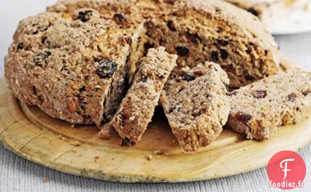 Pain soda aux fruits et épices