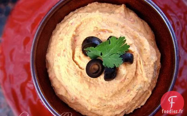 Houmous au Poivron Rouge Rôti