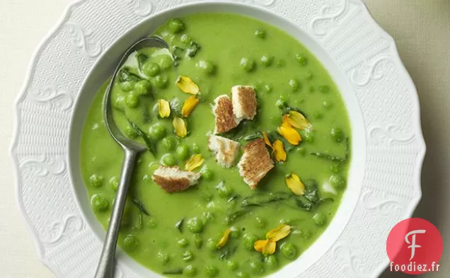 Une Soupe aux Pois Verts, sans Viande