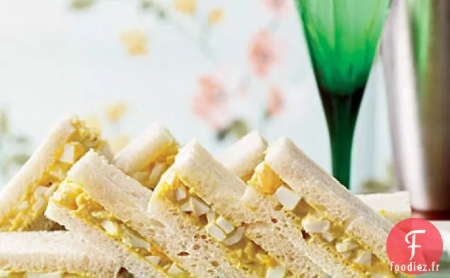 Sandwichs au Thé Au Curry Et aux Œufs