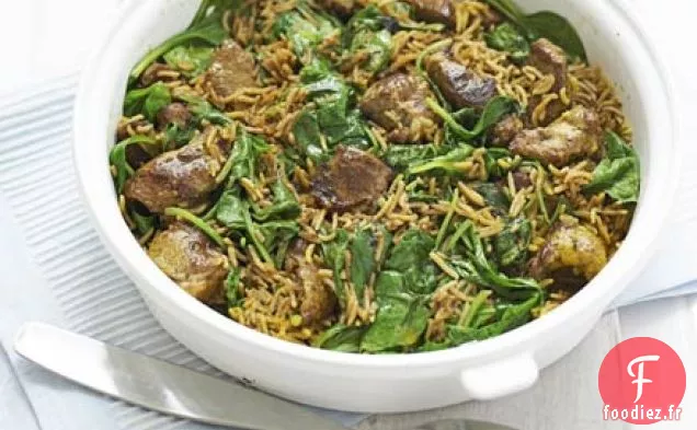 Biryani d'agneau rapide