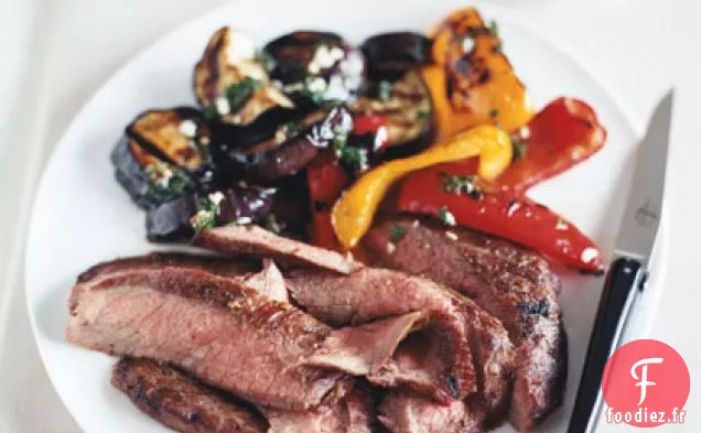Entrecôte Grillée et Légumes Balsamiques