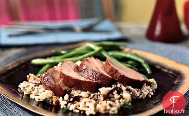 Filet de Porc avec Glaçage à la Grenade