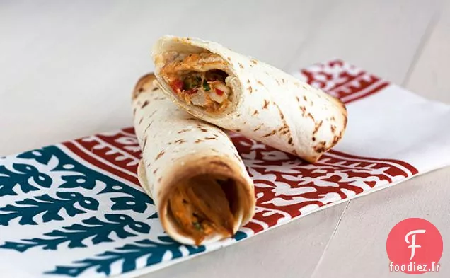 Taquitos de Poulet Crémeux
