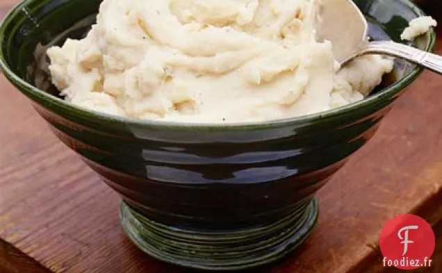 Purée de Pommes De Terre Rôties à l'Ail