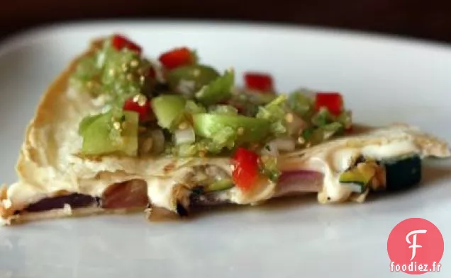 Quesadillas De Légumes Grillés
