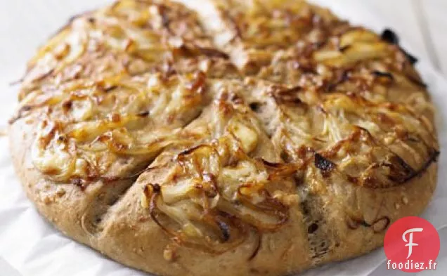 Fromage et oignon caramélisé coburg