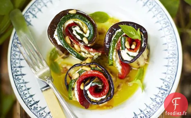 Roll-up aux légumes d'été